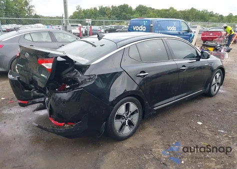 2013 Kia Optima Hybrid Ex from USA, damaged, VIN KNAGM4AD6D5060480